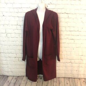 Long length Hood Cardigan
